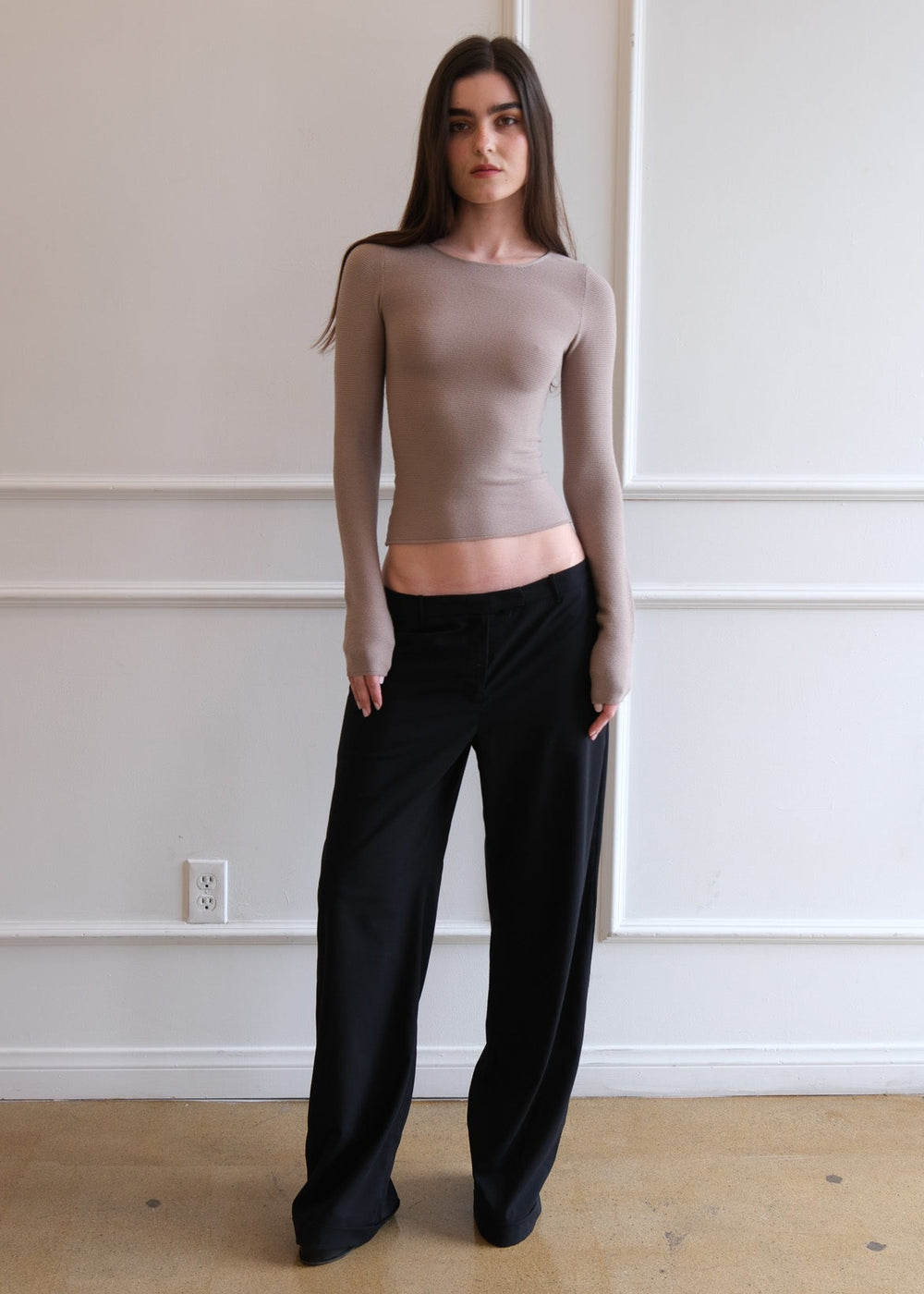 Amina Top - Geel