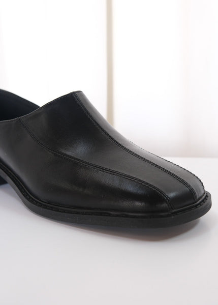 Black Slip-On Clog Loafers - Unbranded Men main image 3
