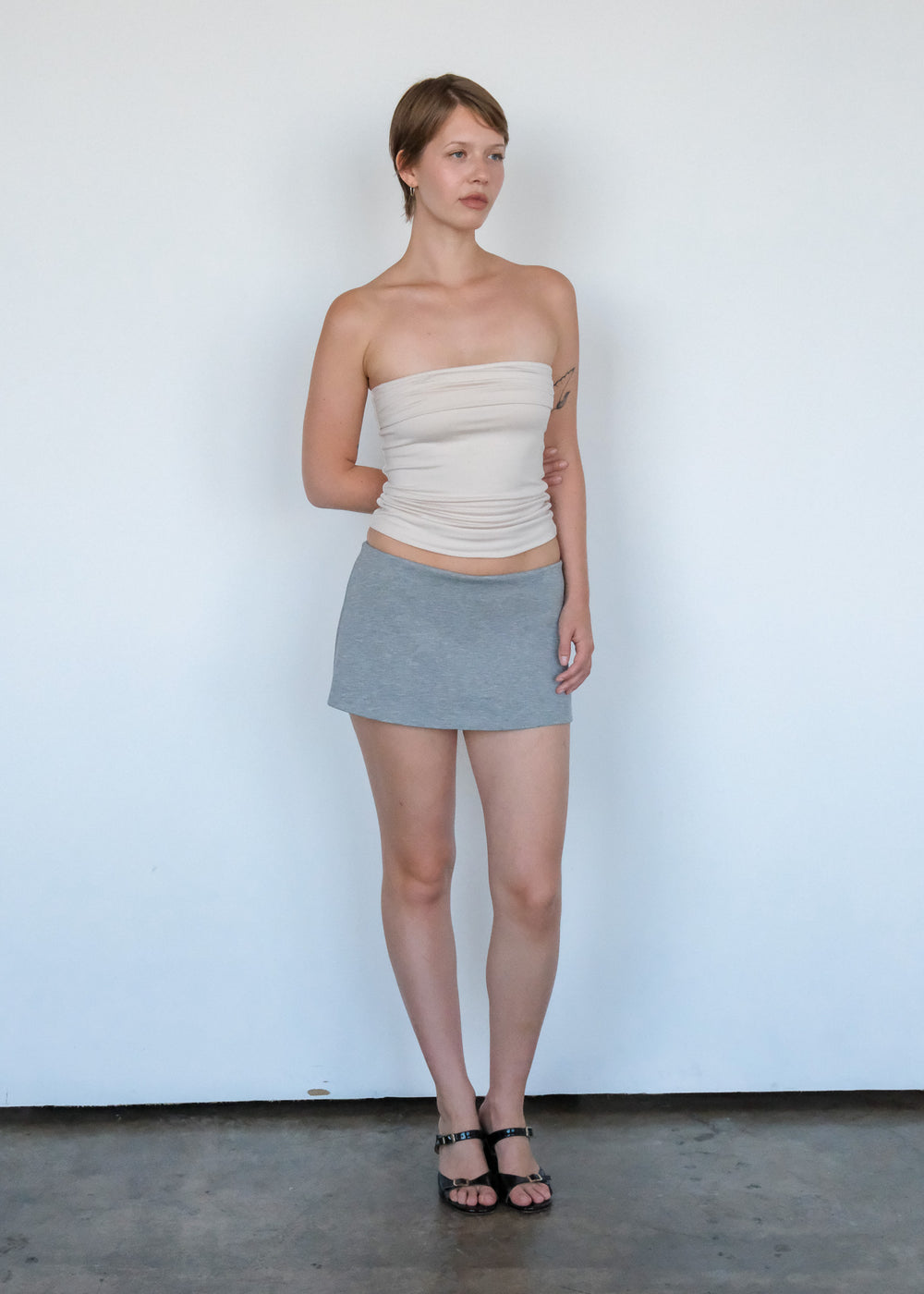Mila Tube Top - geel.us
