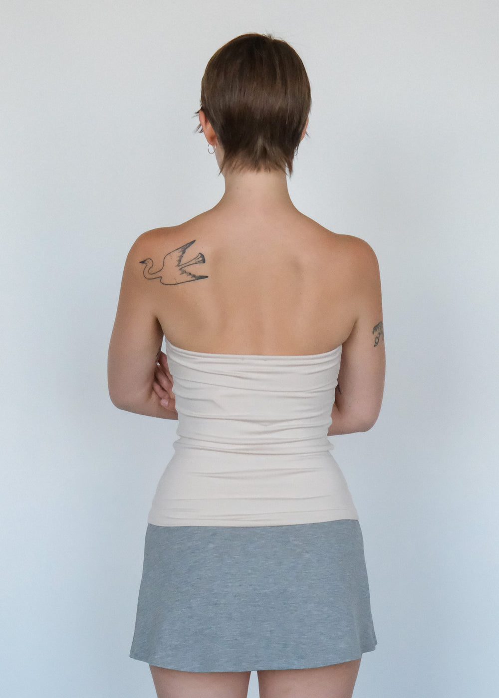 Mila Tube Top - geel.us