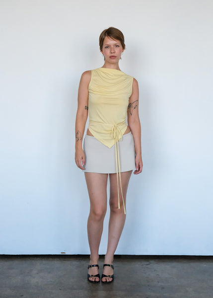 THE TOE Porto Puff Blouse イエロー S THE TOE Porto Puff Blouse イエロー S