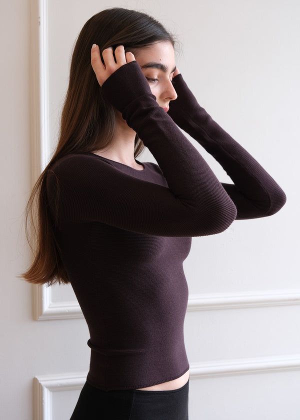 Amina Top - Geel