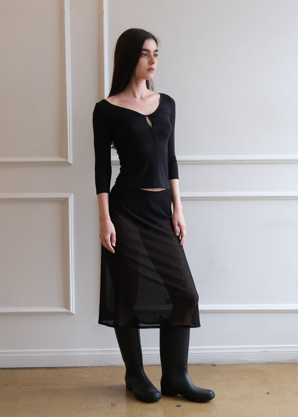 Mason Top - Geel