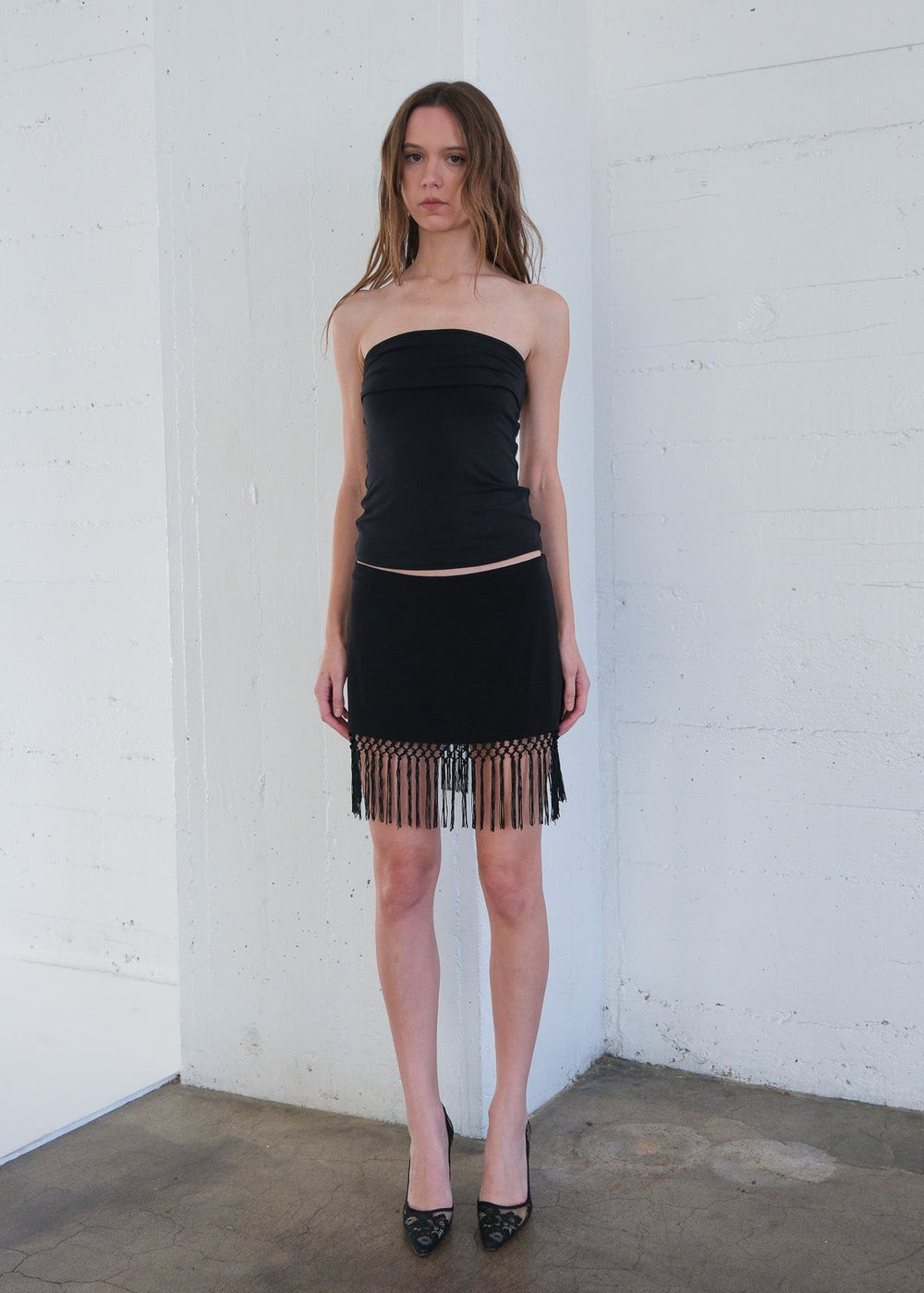 Aria Skirt - Tassel - Geel