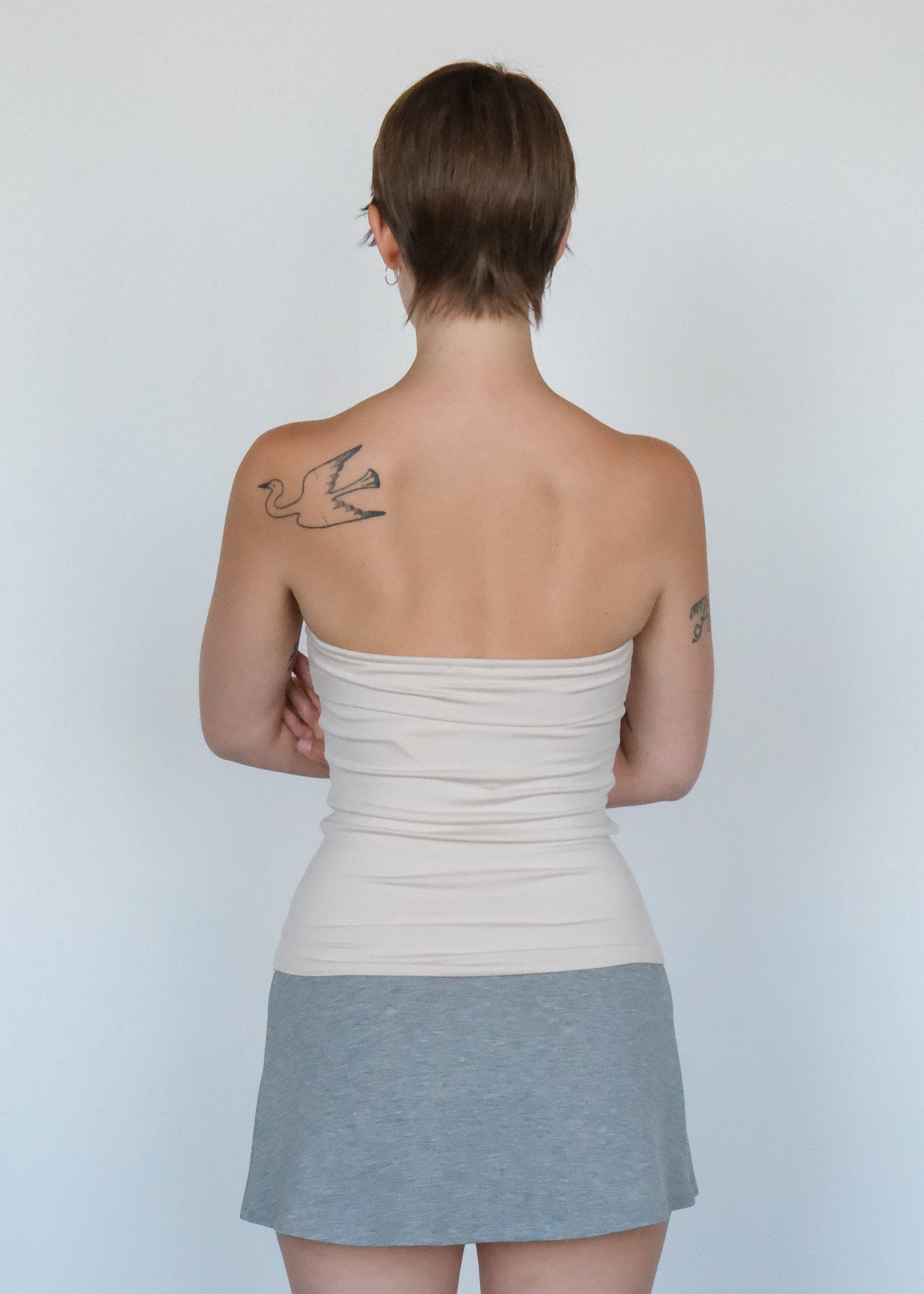 Mila Tube Top - geel.us